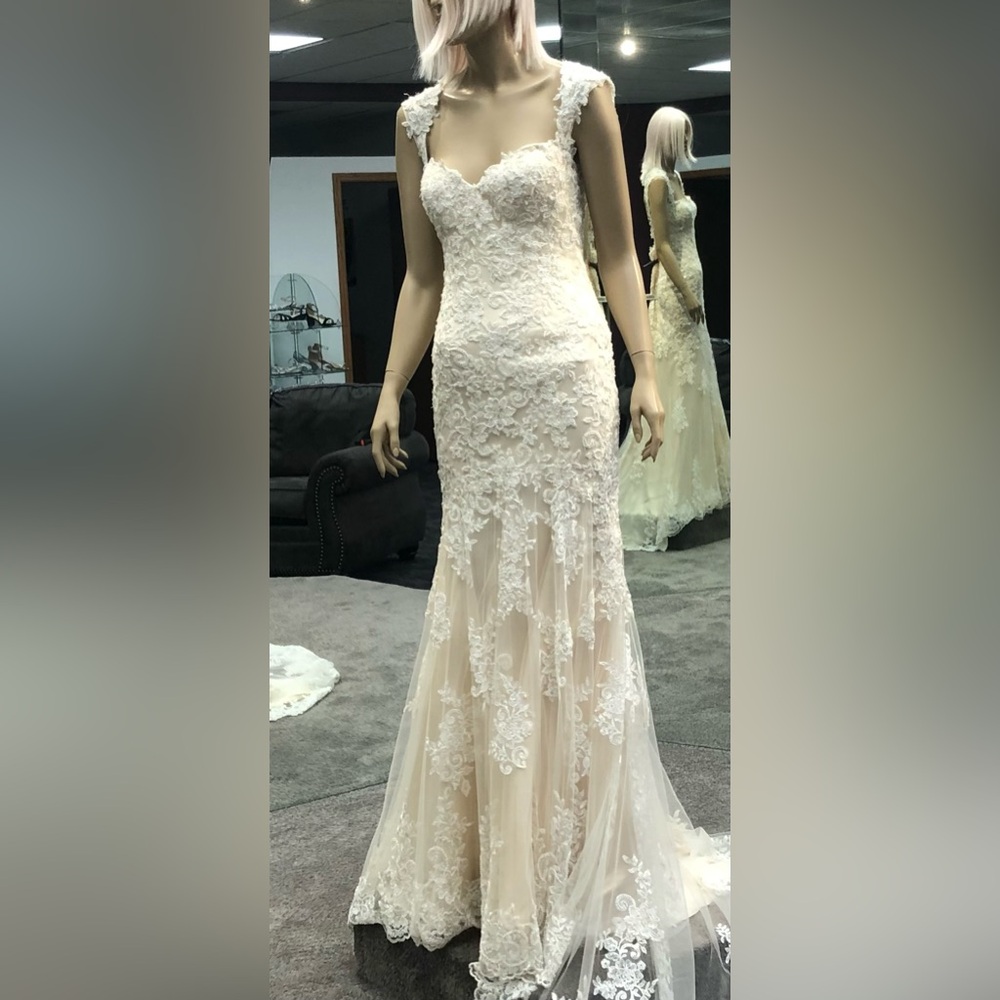 Maggie Sottero “Collins” Lace Wedding Dress